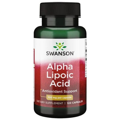 Swanson Health and Wellbeing Alpha Lipoic Acid, 100mg - 120 caps