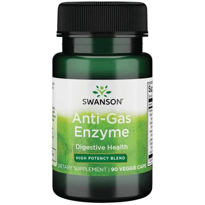 Swanson Health and Wellbeing Anti-Gas Enzyme - 90 vcaps