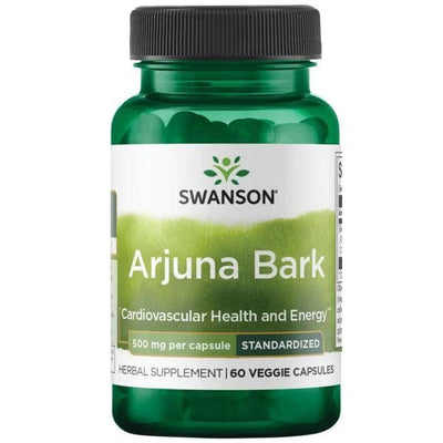 Swanson Health and Wellbeing Arjuna Bark, 500mg - 60 vcaps