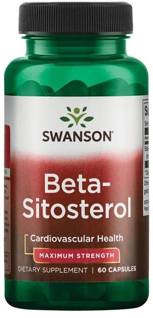 Swanson Health and Wellbeing Beta-Sitosterol, Maximum Strength - 60 caps