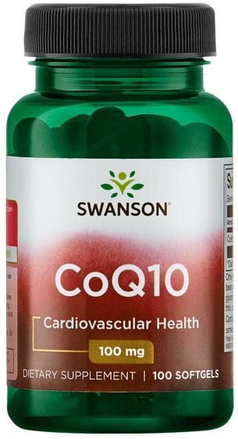 Swanson Health and Wellbeing CoQ10, 100mg - 100 softgels