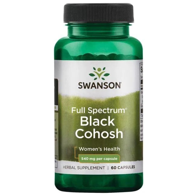 Swanson Health and Wellbeing Full Spectrum Black Cohosh, 540mg - 60 caps