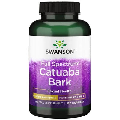 Swanson Health and Wellbeing Full Spectrum Catuaba Bark, 465mg - 120 caps