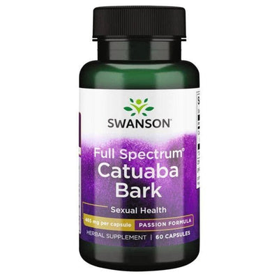 Swanson Health and Wellbeing Full Spectrum Catuaba Bark, 465mg - 60 caps