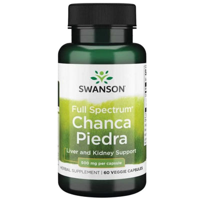 Swanson Health and Wellbeing Full Spectrum Chanca Piedra, 500mg - 60 vcaps