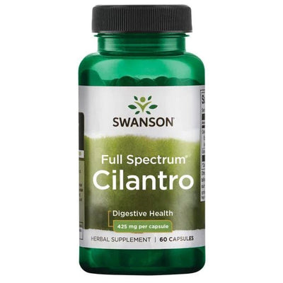 Swanson Health and Wellbeing Full Spectrum Cilantro, 425mg - 60 caps