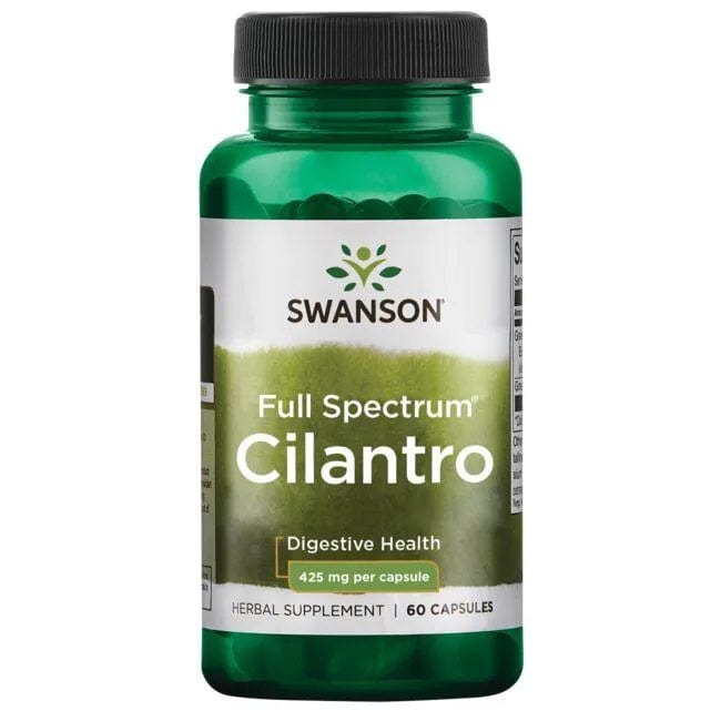 Swanson Health and Wellbeing Full Spectrum Cilantro, 425mg - 60 caps