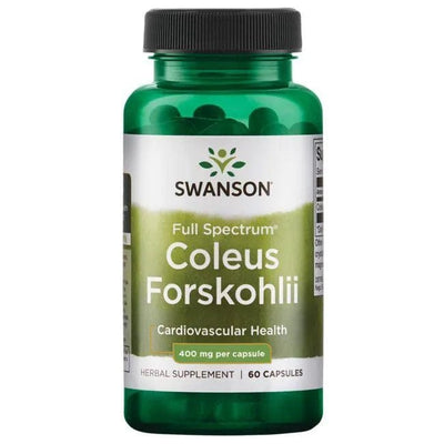 Swanson Health and Wellbeing Full Spectrum Coleus Forskohlii, 400mg - 60 caps