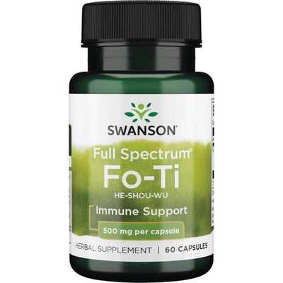 Swanson Health and Wellbeing Full Spectrum Fo-Ti, 500mg - 60 caps