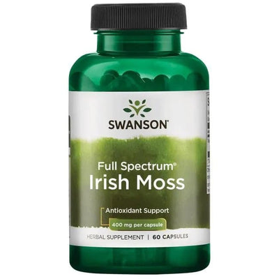 Swanson Health and Wellbeing Full Spectrum Irish Moss, 400mg - 60 caps