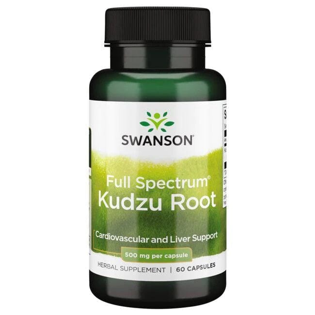 Swanson Health and Wellbeing Full Spectrum Kudzu Root, 500mg - 60 caps