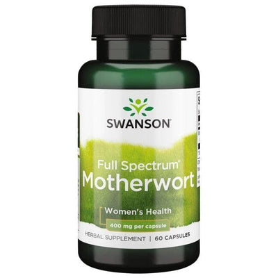 Swanson Health and Wellbeing Full Spectrum Motherwort, 400mg - 60 caps