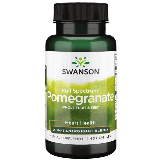 Swanson Health and Wellbeing Full Spectrum Pomegranate - 60 caps