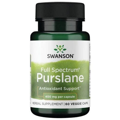 Swanson Health and Wellbeing Full Spectrum Purslane, 400mg - 60 vcaps