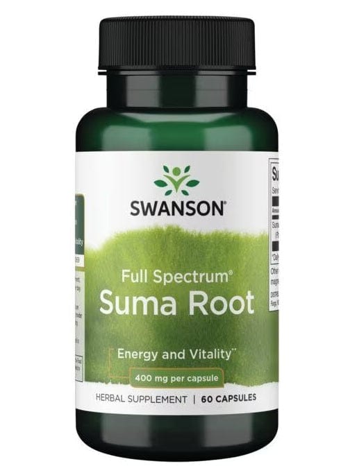 Swanson Health and Wellbeing Full Spectrum Suma Root, 400mg - 60 caps