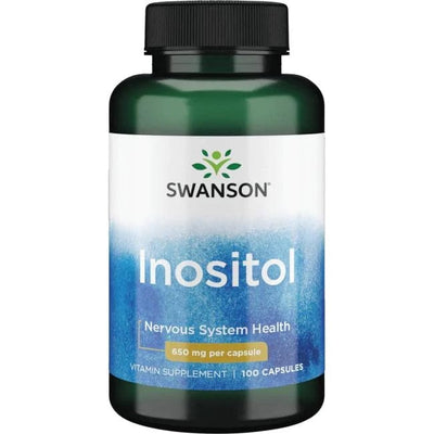 Swanson Health and Wellbeing Inositol, 650mg - 100 caps