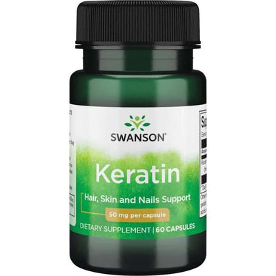Swanson Health and Wellbeing Keratin, 50mg - 60 caps
