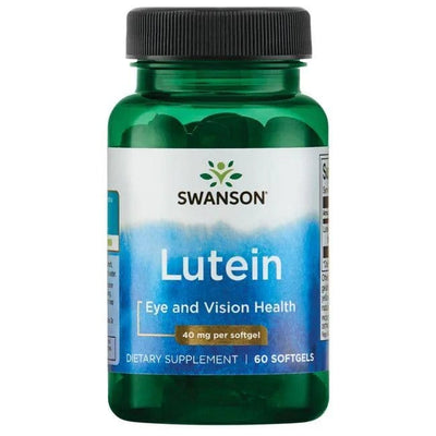 Swanson Health and Wellbeing Lutein, 40mg - 60 softgels