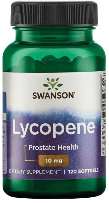 Swanson Health and Wellbeing Lycopene, 10mg - 120 softgels