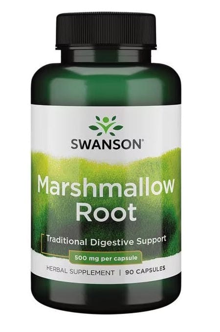 Swanson Health and Wellbeing Marshmallow Root, 500mg - 90 caps