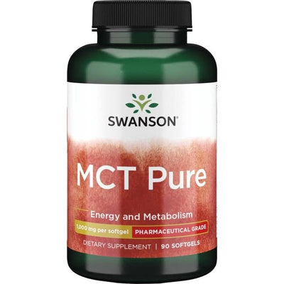 Swanson Health and Wellbeing MCT Pure, 1000mg - 90 softgels