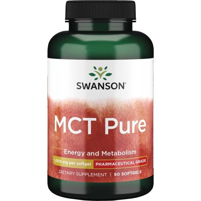 Swanson Health and Wellbeing MCT Pure, 1000mg - 90 softgels