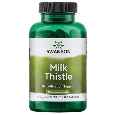 Swanson Health and Wellbeing Milk Thistle, 500mg - 100 caps