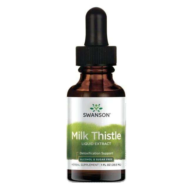 Swanson Health and Wellbeing Milk Thistle Liquid Extract - 29ml