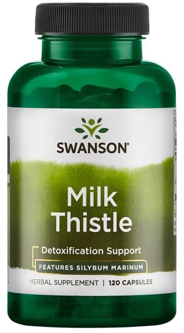 Swanson Health and Wellbeing Milk Thistle (Standardized), 250mg - 120 caps
