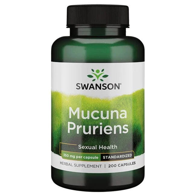 Swanson Health and Wellbeing Mucuna Pruriens, 350mg - 200 caps