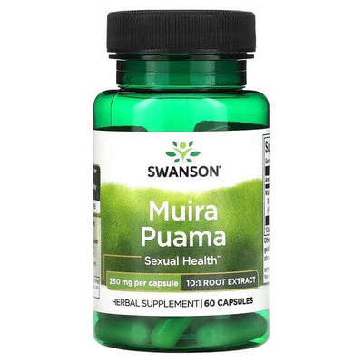 Swanson Health and Wellbeing Muira Puama, 250mg (10:1) - 60 caps