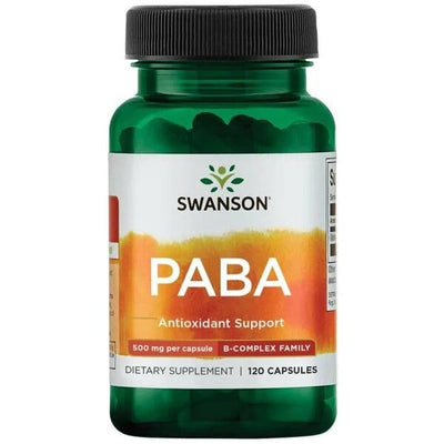 Swanson Health and Wellbeing PABA, 500mg - 120 caps