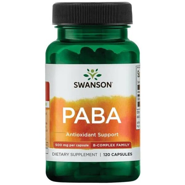Swanson Health and Wellbeing PABA, 500mg - 120 caps