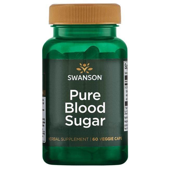 Swanson Health and Wellbeing Pure Blood Sugar - 60 vcaps