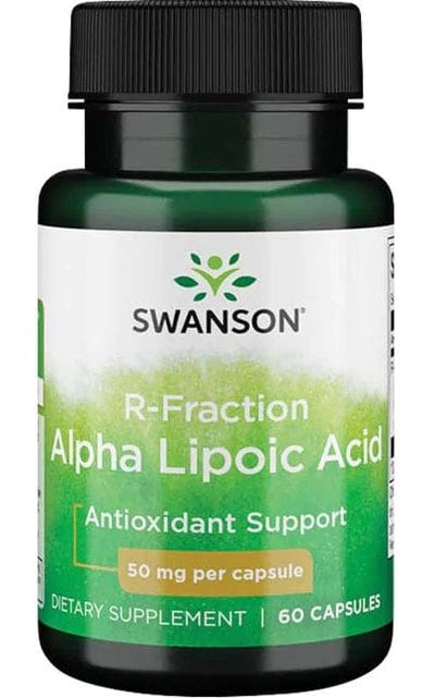 Swanson Health and Wellbeing R-Fraction Alpha Lipoic Acid, 50mg - 60 caps