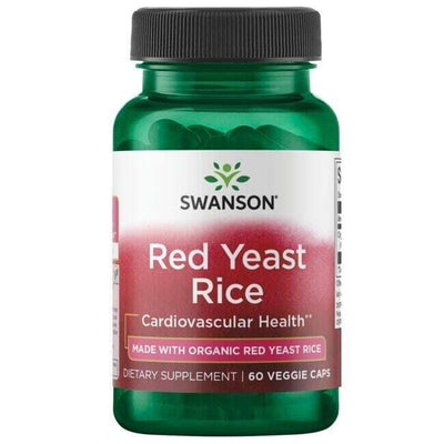 Swanson Health and Wellbeing Red Yeast Rice, 600mg - 60 vcaps