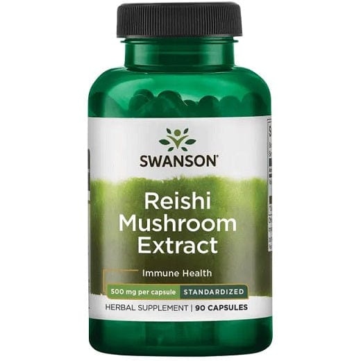 Swanson Health and Wellbeing Reishi Mushroom Extract, 500mg - 90 caps