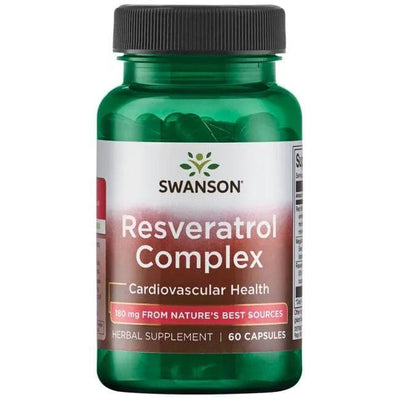 Swanson Health and Wellbeing Resveratrol Complex - 60 caps