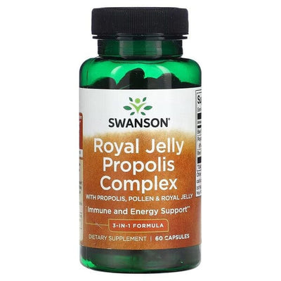 Swanson Health and Wellbeing Royal Jelly Propolis Complex - 60 caps