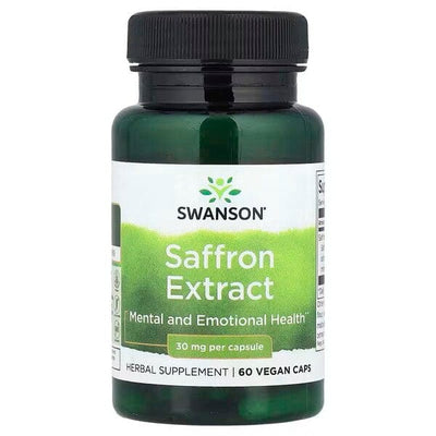 Swanson Health and Wellbeing Saffron Extract - 60 vcaps
