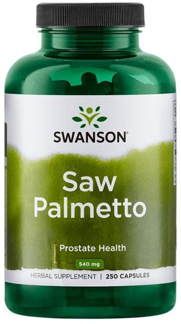 Swanson Health and Wellbeing Saw Palmetto, 540mg - 250 caps
