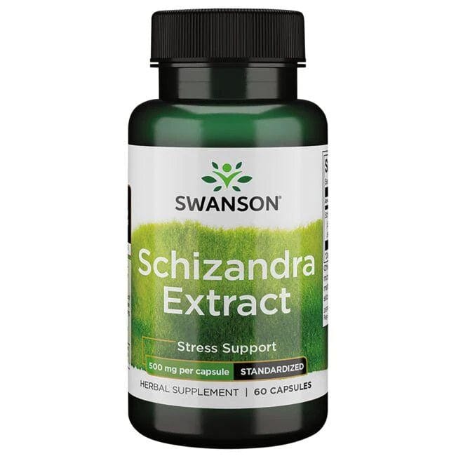 Swanson Health and Wellbeing Schizandra Extract, 500mg - 60 caps
