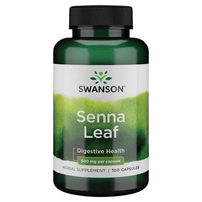 Swanson Health and Wellbeing Senna Leaf, 500mg - 100 caps