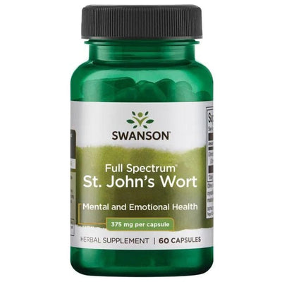 Swanson Health and Wellbeing St. John's Wort, 375mg - 60 caps