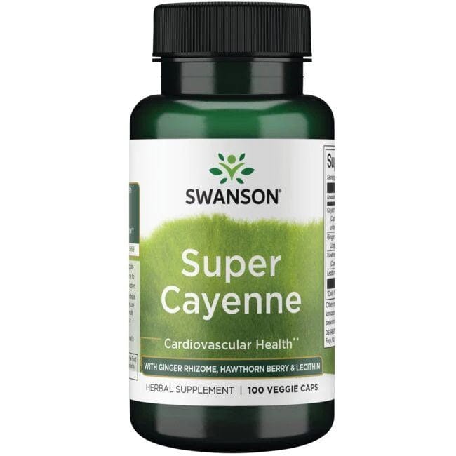 Swanson Health and Wellbeing Super Cayenne - 100 vcaps