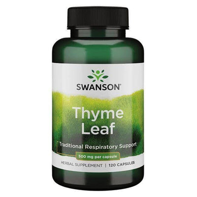 Swanson Health and Wellbeing Thyme Leaf, 500mg - 120 caps