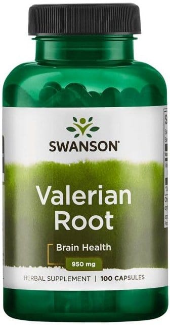 Swanson Health and Wellbeing Valerian Root, 475mg - 100 caps