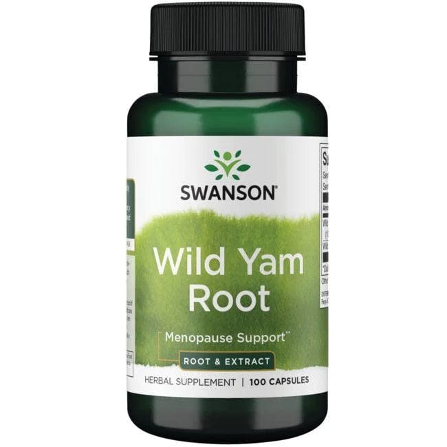 Swanson Health and Wellbeing Wild Yam Root - 100 caps