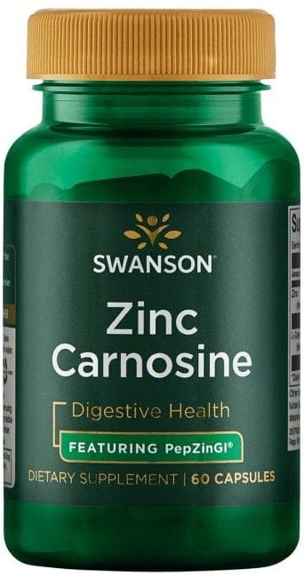Swanson Health and Wellbeing Zinc Carnosine - 60 caps
