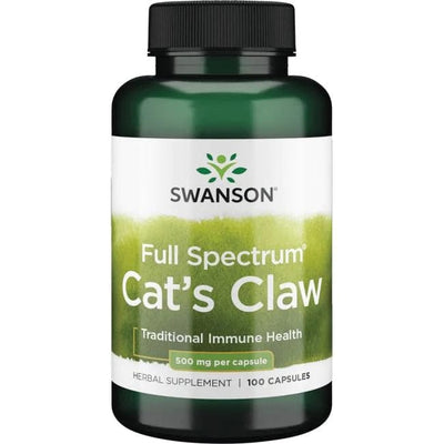 Swanson Joint Support Cat's Claw, 500mg - 100 caps